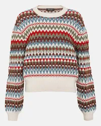 Loro Piana Pullover Trujillo in jacquard Multicolore