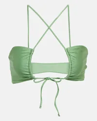 JADE SWIM Top bikini Livi Verde