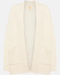 Jardin des Orangers Cardigan in lana e cashmere Bianco