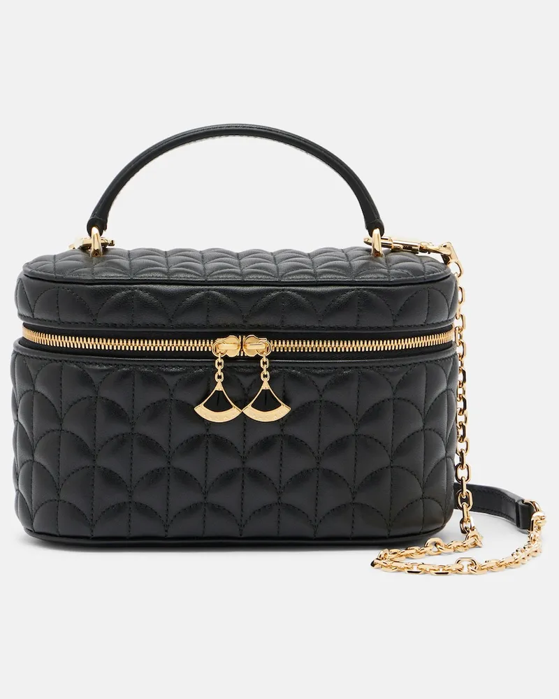 Bulgari Beauty case Diva's Dream Small Divas in pelle Nero