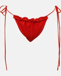 Magda Butrym Slip bikini Rosso