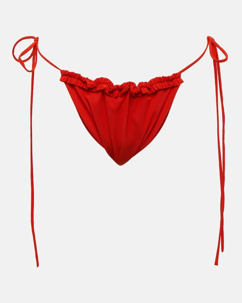 Magda Butrym Slip bikini Rosso