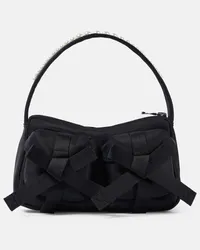 Simone Rocha Borsa a spalla Utility Bow Nero