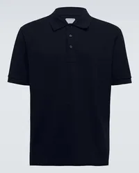 Bottega Veneta Polo in cotone Blu