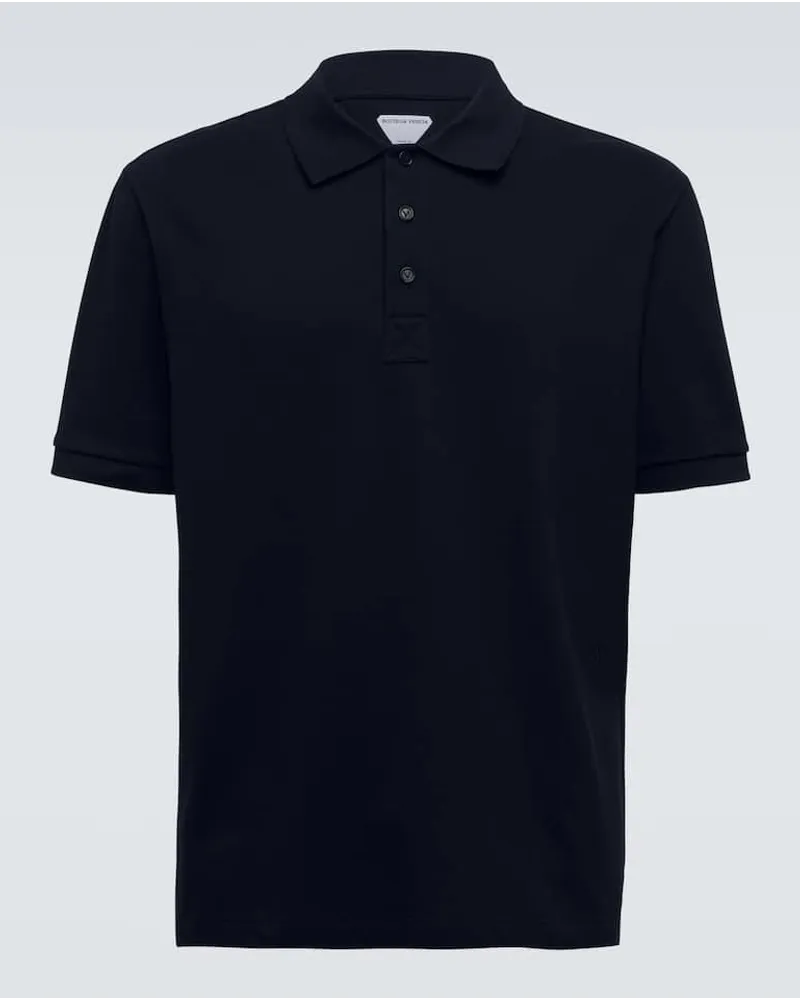 Bottega Veneta Polo in cotone Blu