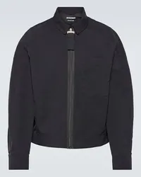 Jacquemus Giacca blouson Linu Nero