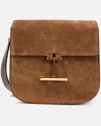 Tom Ford Borsa a tracolla Tara Mini in pelle Marrone