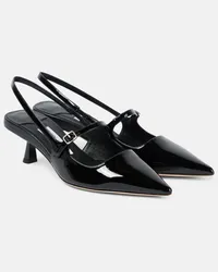 Jimmy Choo Pumps slingback Didi 45 in vernice Nero