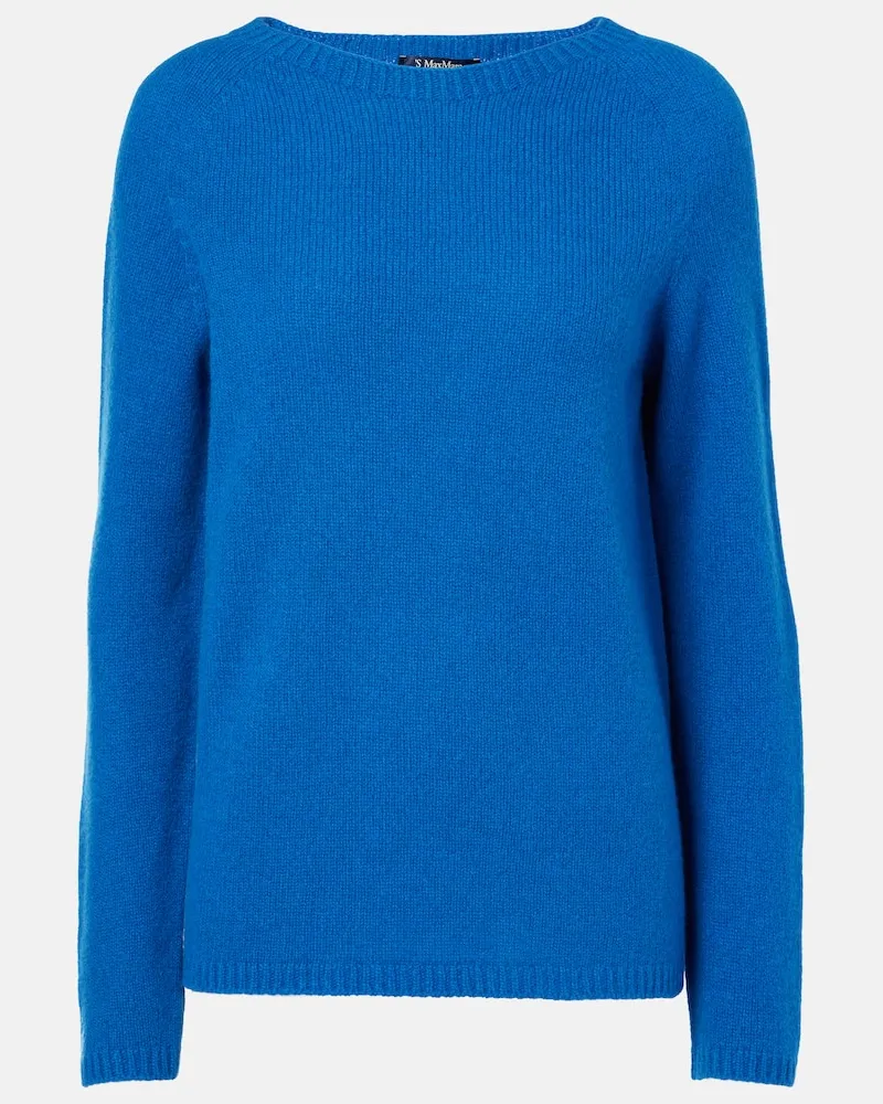 Max Mara Pullover Georg in lana e cashmere Blu