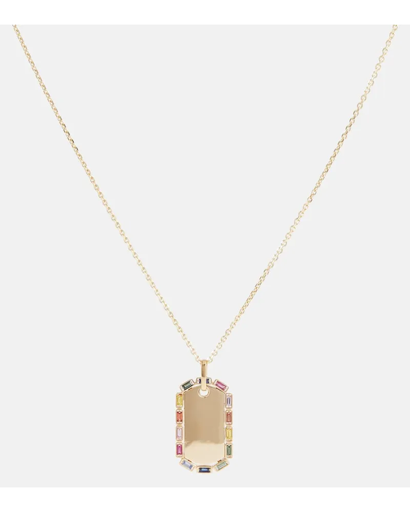 Suzanne Kalan Collana in oro 18kt con zaffiri Oro