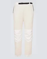 Loro Piana Pantaloni sportivi in cashmere Bianco