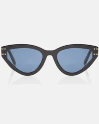 Dior Occhiali da sole cat-eye DiorSignature B2U Nero