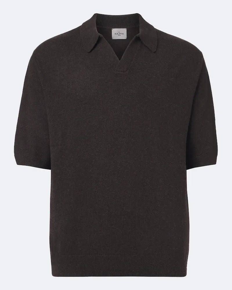 Le Kasha 1918 Pullover polo Bale in cashmere Marrone