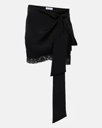 Blumarine Minigonna con pizzo Nero