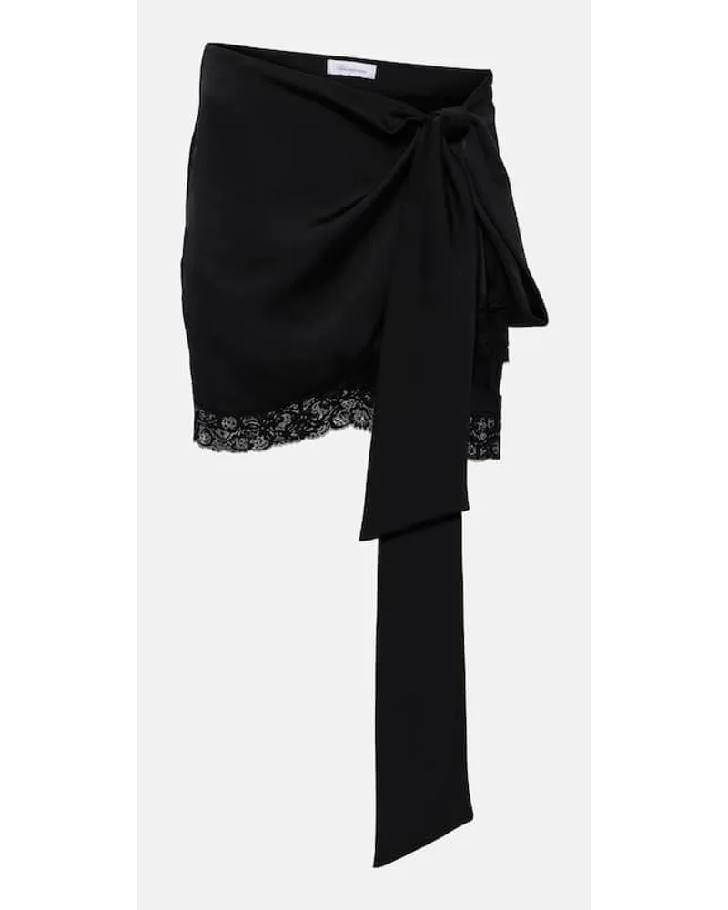 Blumarine Minigonna con pizzo Nero
