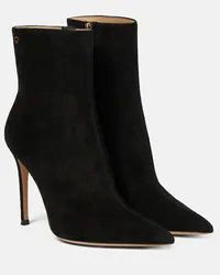 Gianvito Rossi Stivaletti in suede Nero