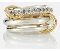 Anello Janssen SG Gris in argento con diamanti