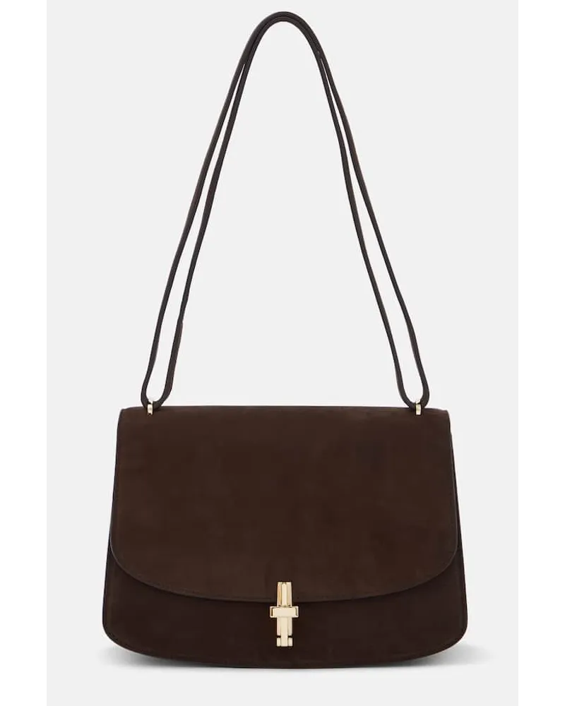 The Row Borsa a spalla Sofia 10 in pelle Marrone