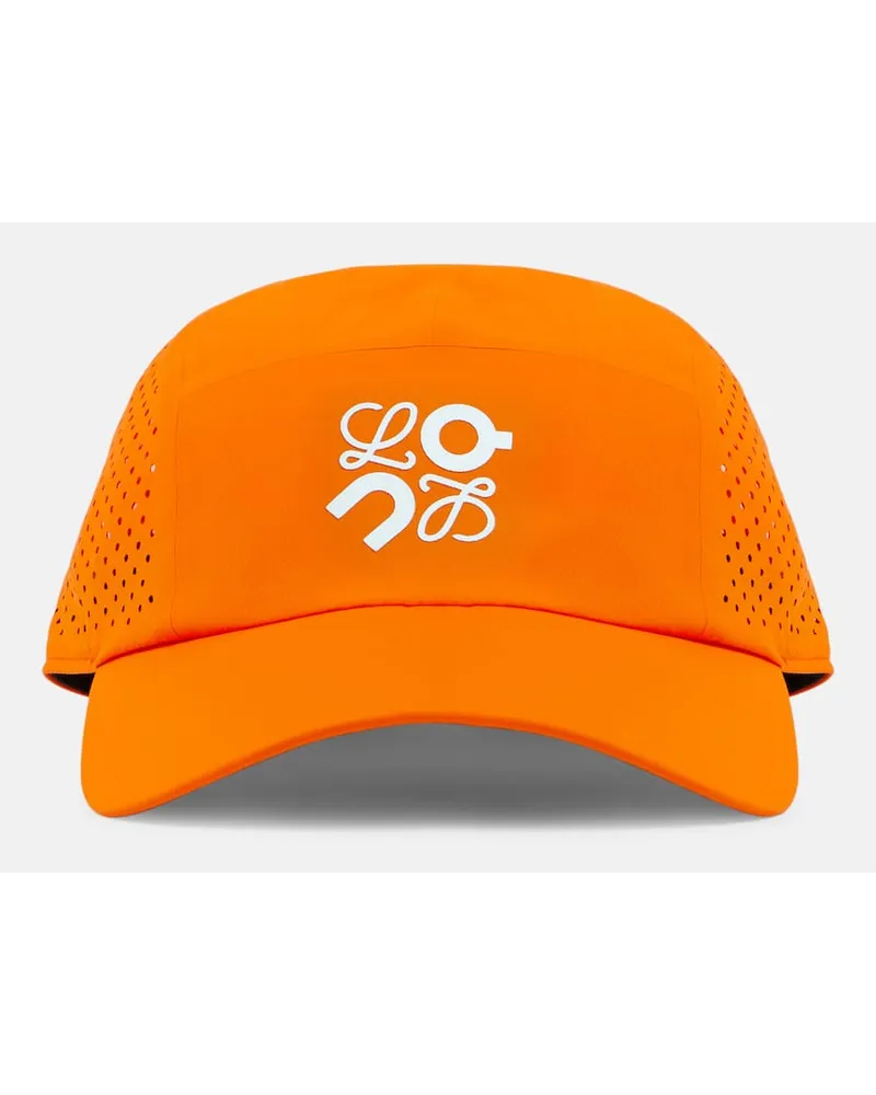 Loewe x On - Cappello da baseball con logo Arancione