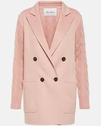 Max Mara Giacca Dalida in lana e cashmere Rosa