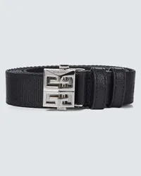 Givenchy Cintura 4G in canvas Nero