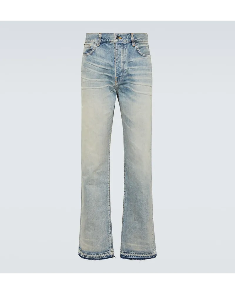 Amiri Jeans regular Release Hem Blu