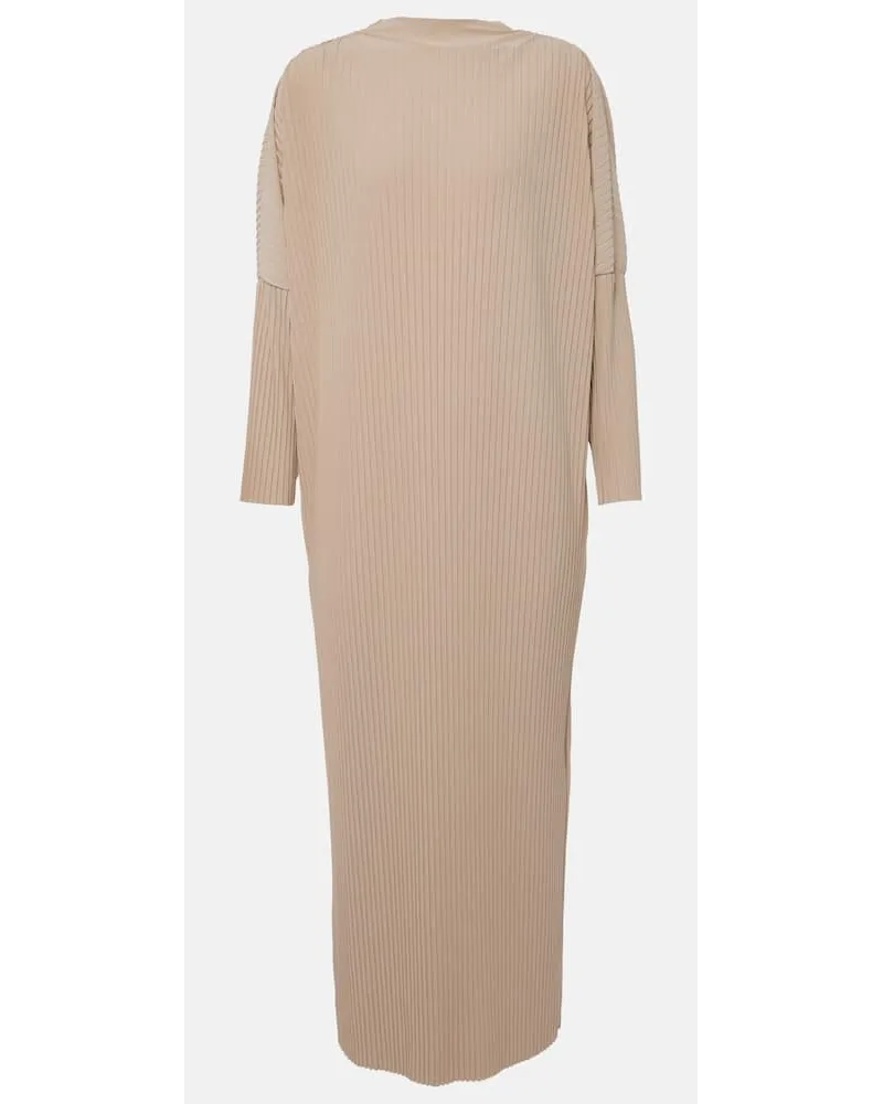 Max Mara Abito midi in maglia Neutro