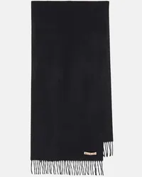 Acne Studios Sciarpa Canada Narrow in cashmere Nero