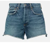 Shorts di jeans Marlow a vita media