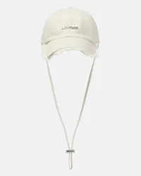 Jacquemus Cappello da baseball La Casquette Artichaut Bianco