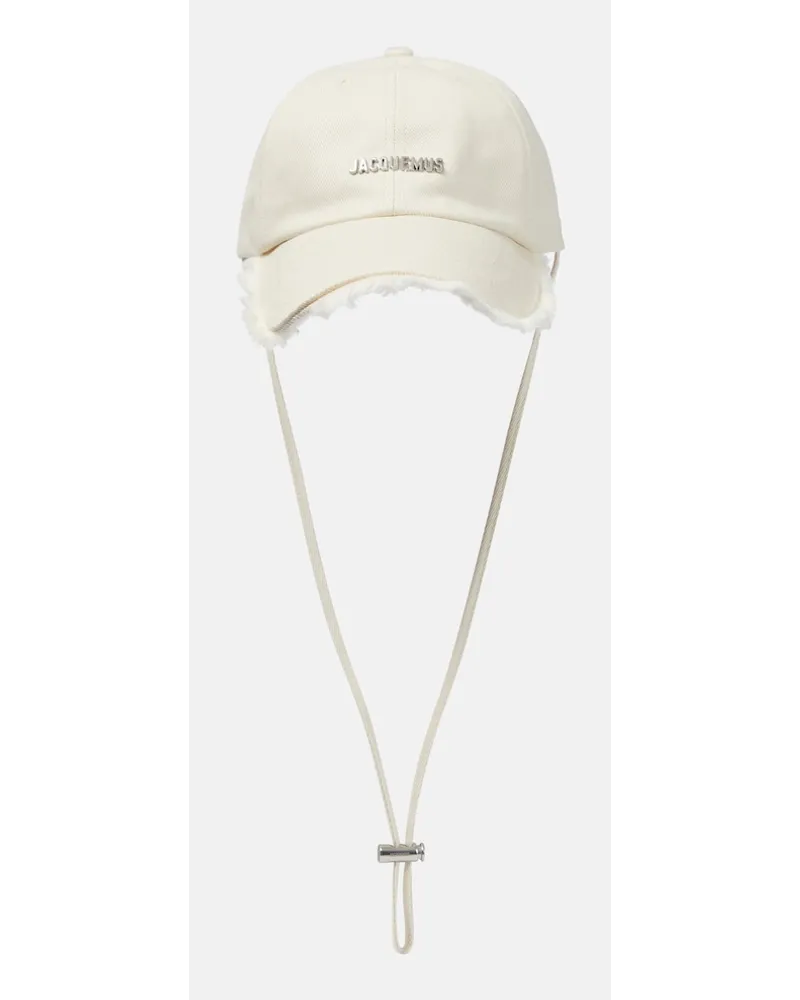 Jacquemus Cappello da baseball La Casquette Artichaut Bianco