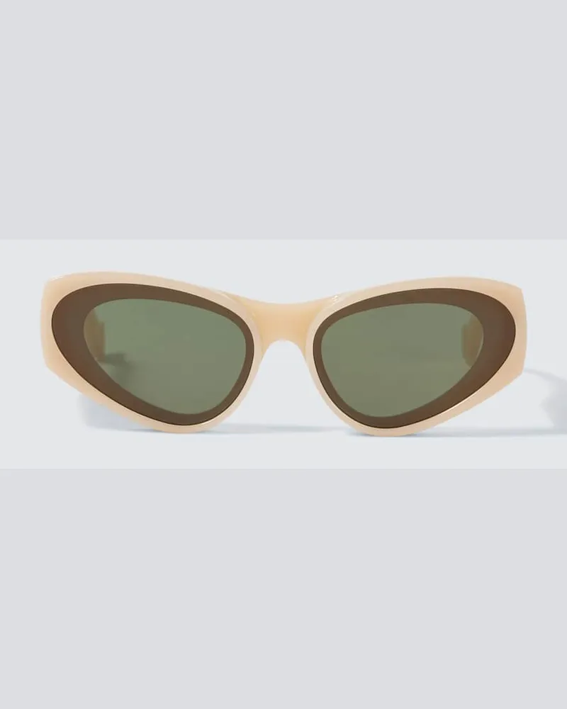 Loewe Paula's Ibiza - Occhiali da sole cat-eye Bianco