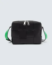 Bottega Veneta Borsa a tracolla Cassette Camera in pelle Nero