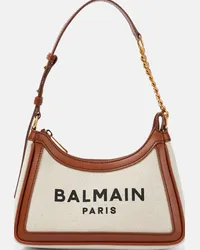 Balmain Borsa a spalla B-Army in canvas e pelle Multicolore