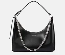 Givenchy Borsa a spalla Moon Cut-Out Small in pelle Nero