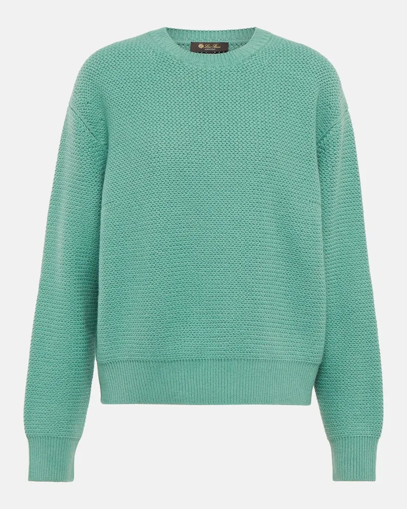 Loro Piana Pullover in cashmere Verde