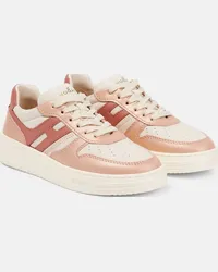 Hogan Sneakers H630 in pelle Rosa