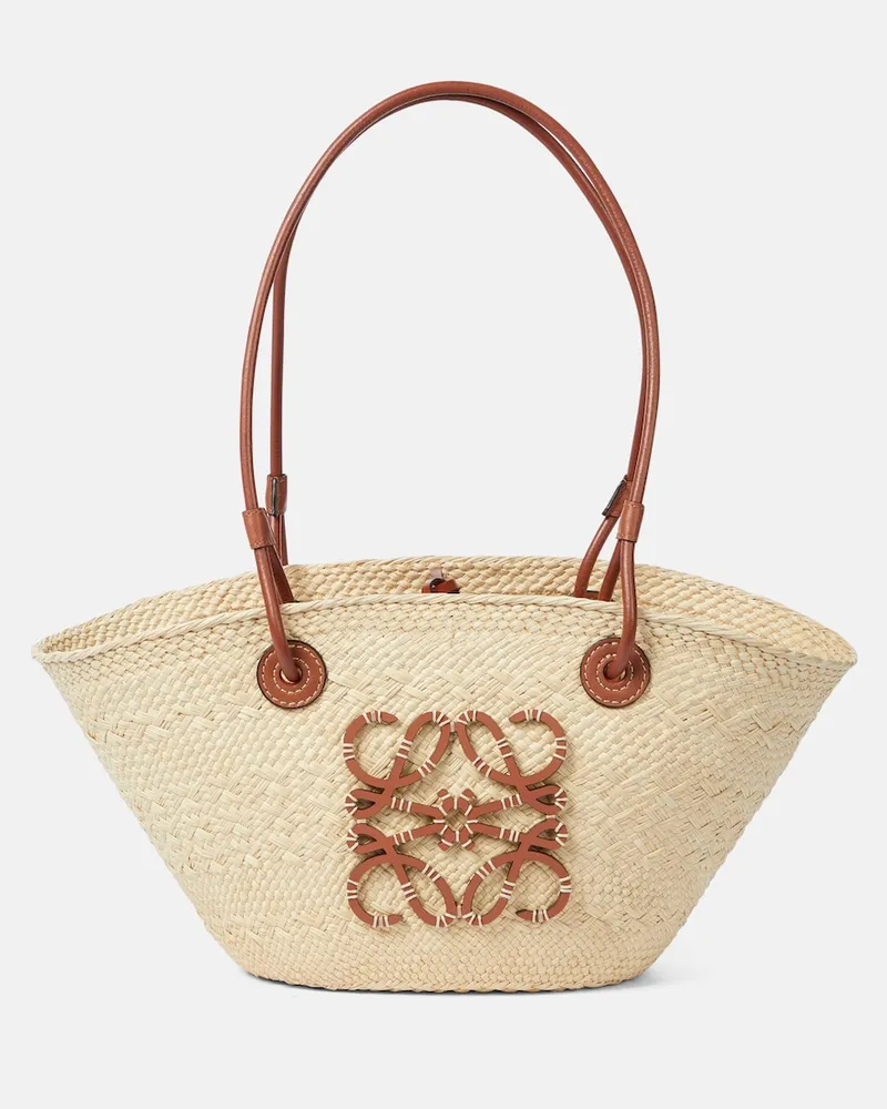 Loewe Paula's Ibiza - Shopper Anagram Small Beige