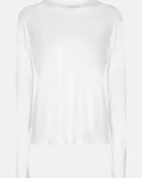 The Row Top Shermann in cotone Bianco