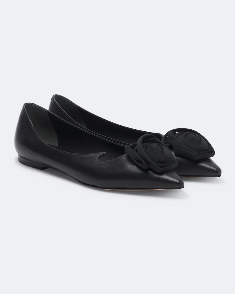 Roger Vivier Ballerine I Love Vivier in pelle Nero