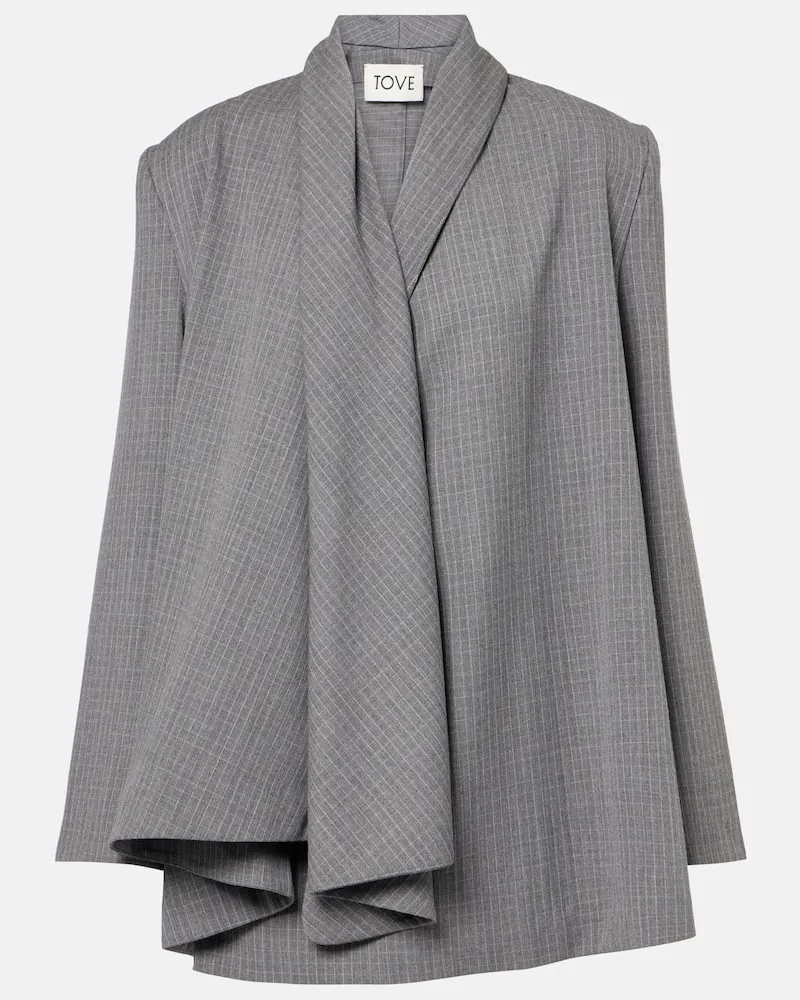 TOVE Giacca Ren in lana Grigio