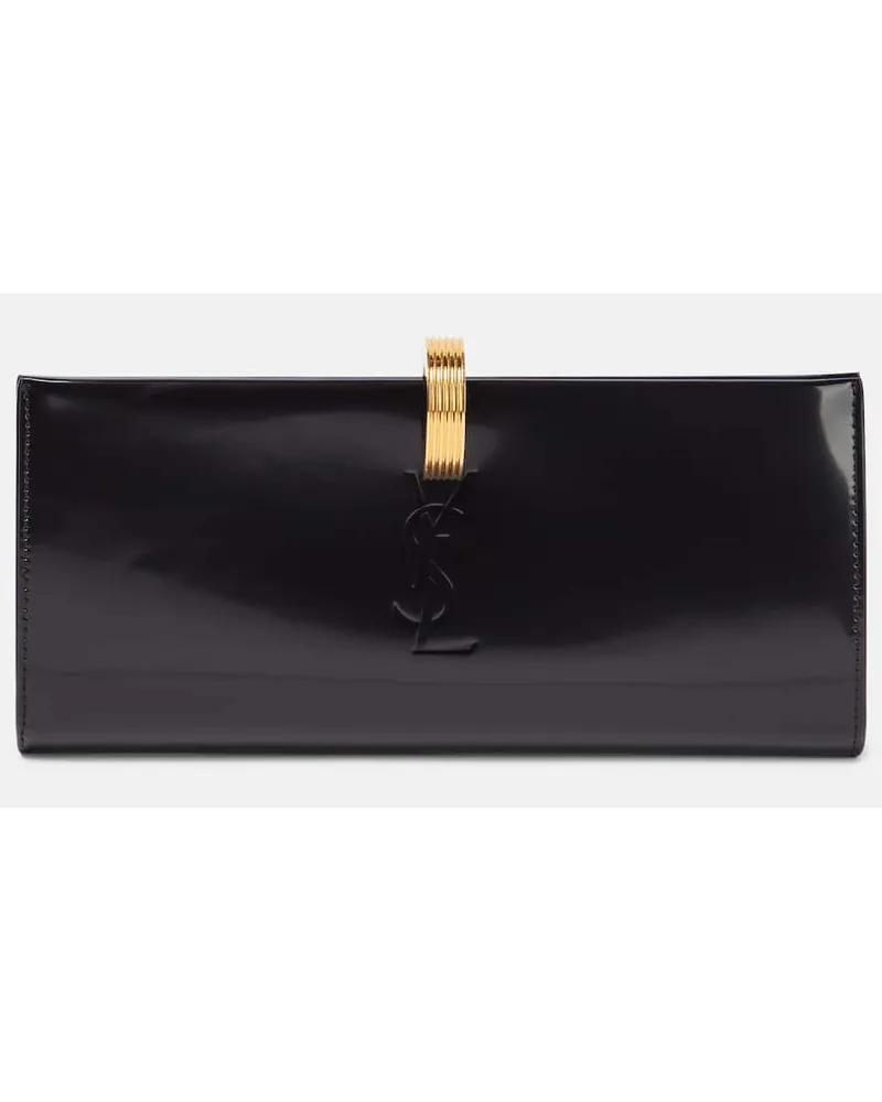 Saint Laurent Clutch Daria MinaudiÃ¨re in pelle Nero