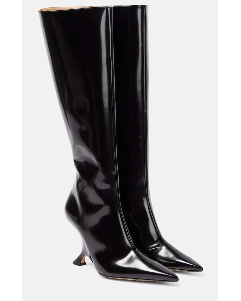 Bottega Veneta Stivali Rocket in pelle Nero