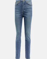 RE/DONE Jeans skinny ‘90s a vita molto alta Blu