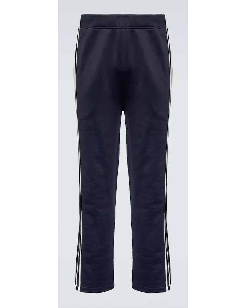 AMI Paris Pantaloni sportivi a righe Blu