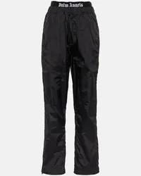 Palm Angels Pantaloni sportivi con logo Nero