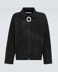 J.W.Anderson Giacca blouson in cotone Nero