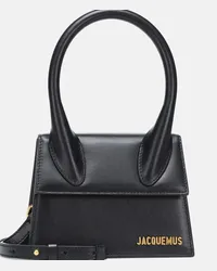 Jacquemus Borsa Le Chiquito Moyen in pelle Nero