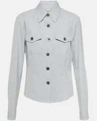 Dries van Noten Camicia in cotone Blu