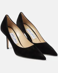 Jimmy Choo Pumps Love 85 in suede Nero